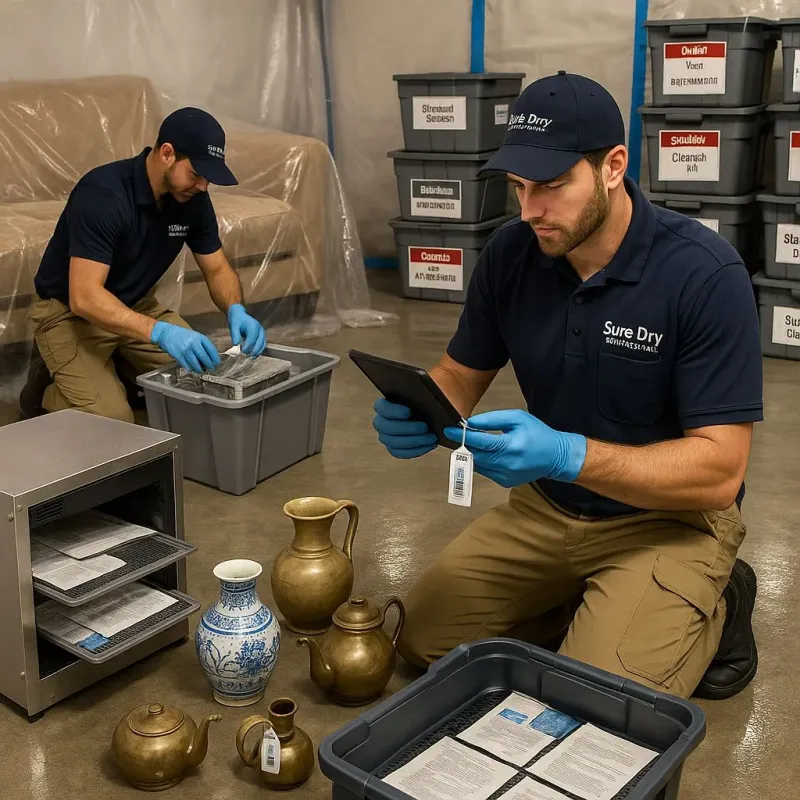 Content Protection and Restoration process in East Farmingdale, NY