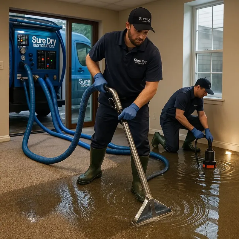 Water Extraction and Removal process in East Farmingdale, NY